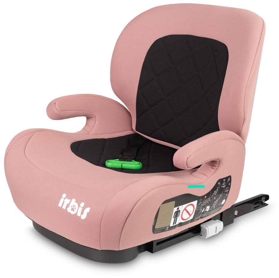 Caretero Irbis i-Size 125 – 150 cm s ISOFIX – ružová