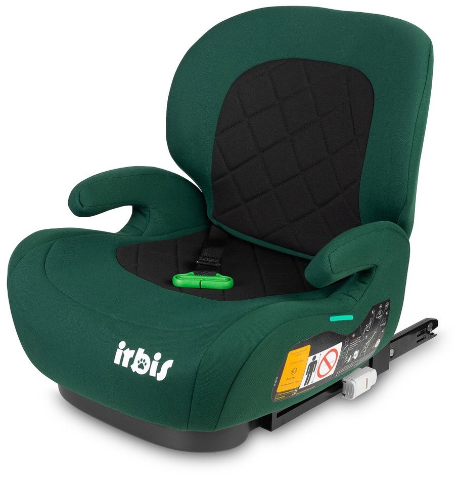 Caretero Irbis i-Size 125 – 150 cm s ISOFIX – zelená