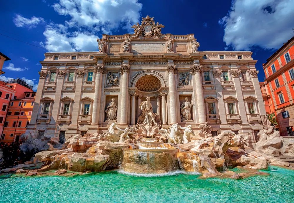 Castorland, Fontána Di Trevi, Rím, 1 500 dielikov
