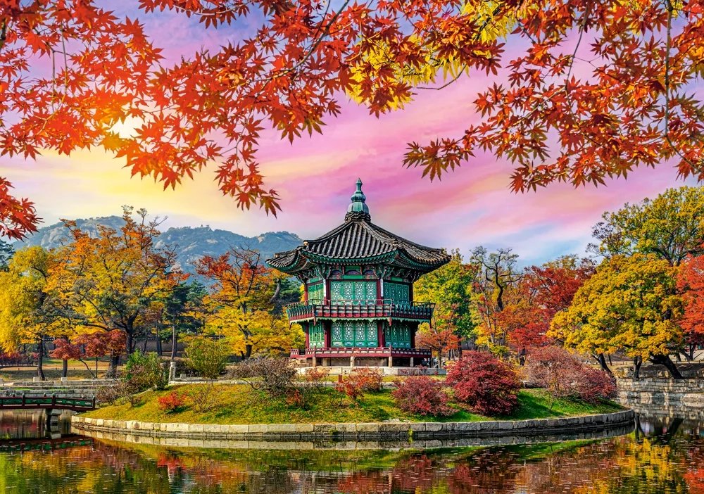 Castorland Palác Gyeongbokgung, Južná Kórea 500 dielikov