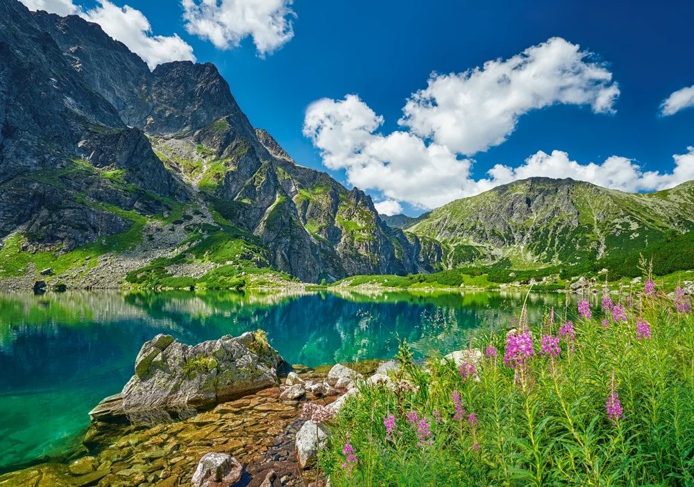 Castorland Czarny Staw pod Rysami, Tatry, Poľsko 500 dielikov