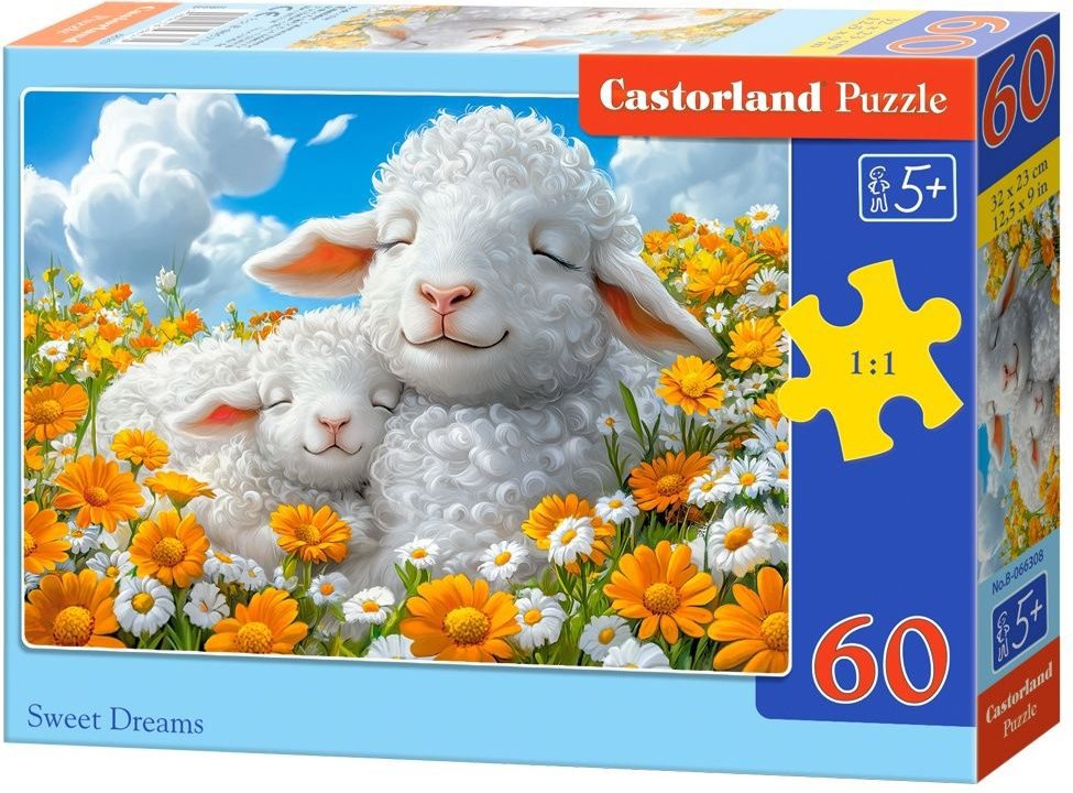 Castorland Sladké snívanie 60 dielikov