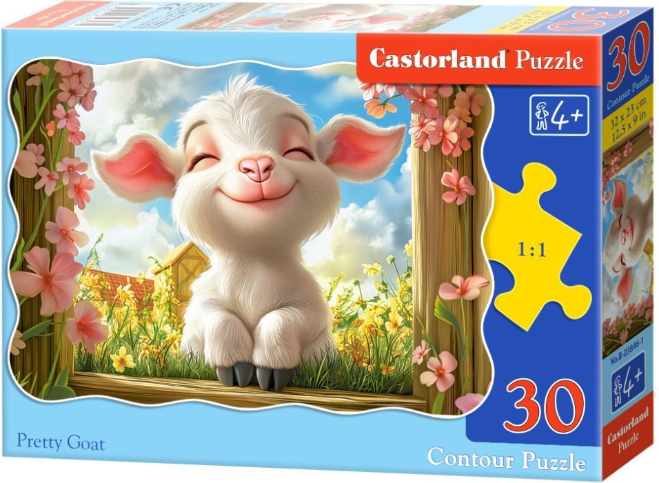 Castorland Krásna koza 30 dielikov