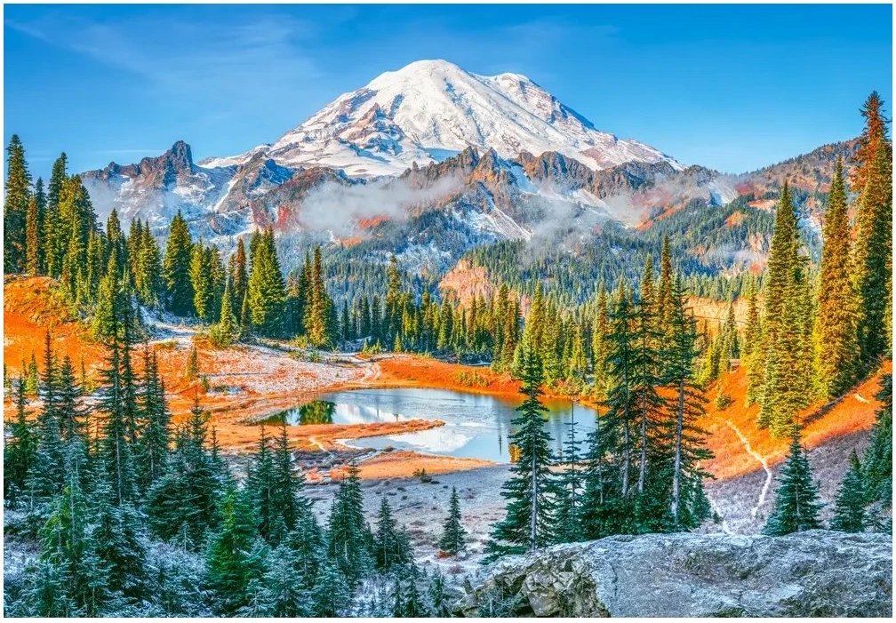 Castorland Národný park Mount Rainier 1000 dielikov