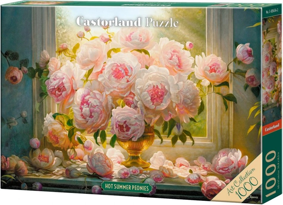 Castorland Art Collection: Letné pivonky 1000 dielikov