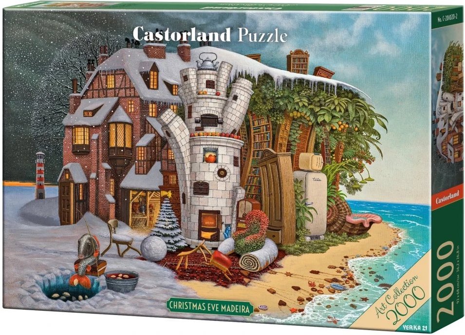 Castorland Art Collection: Vianoce na Madeire 2000 dielikov