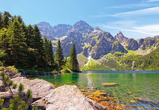 Castorland Pleso Morské Oko, Vysoké Tatry 1000 dielikov