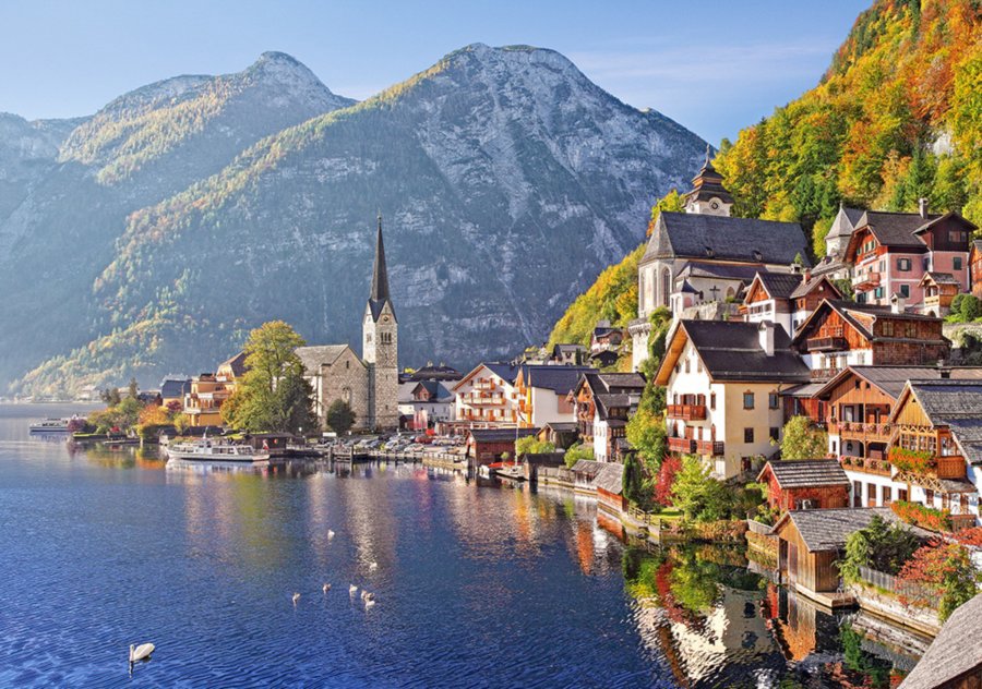 Castorland Hallstatt, Rakúsko 500 dielikov