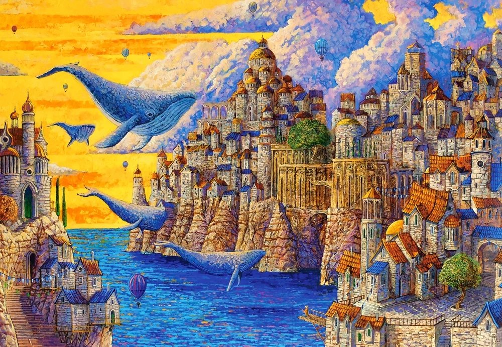 Castorland Art Collection: Najvzdialenejšia zátoka 1000 dielikov