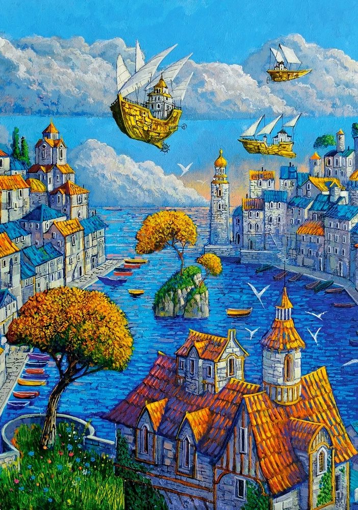 Castorland Art Collection: Prístav 500 dielikov