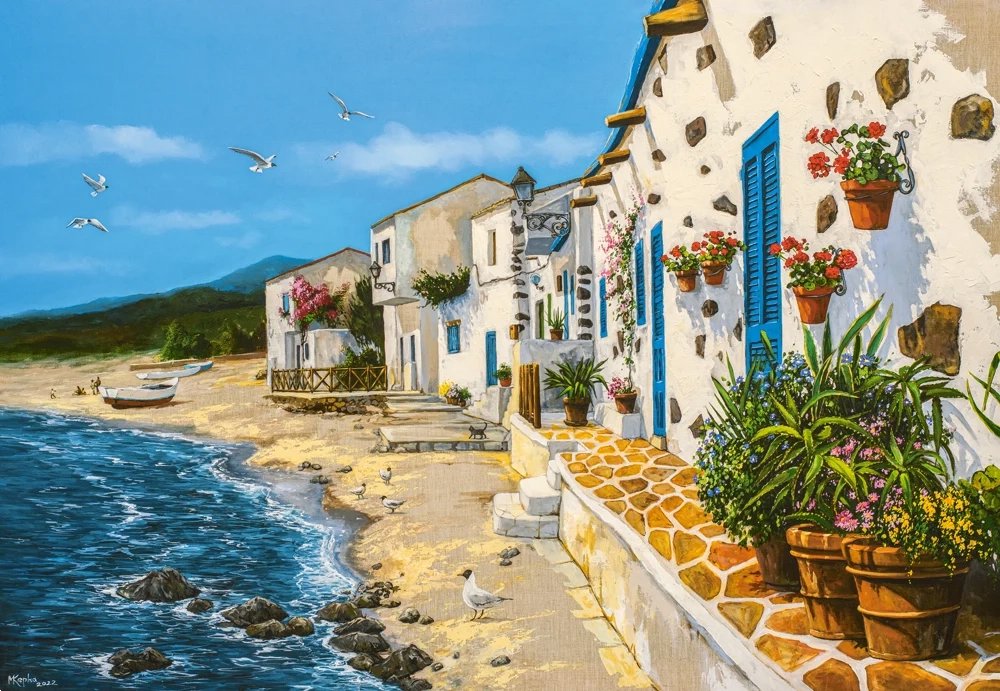 Castorland Art Collection: Prázdninová nálada 1000 dielikov
