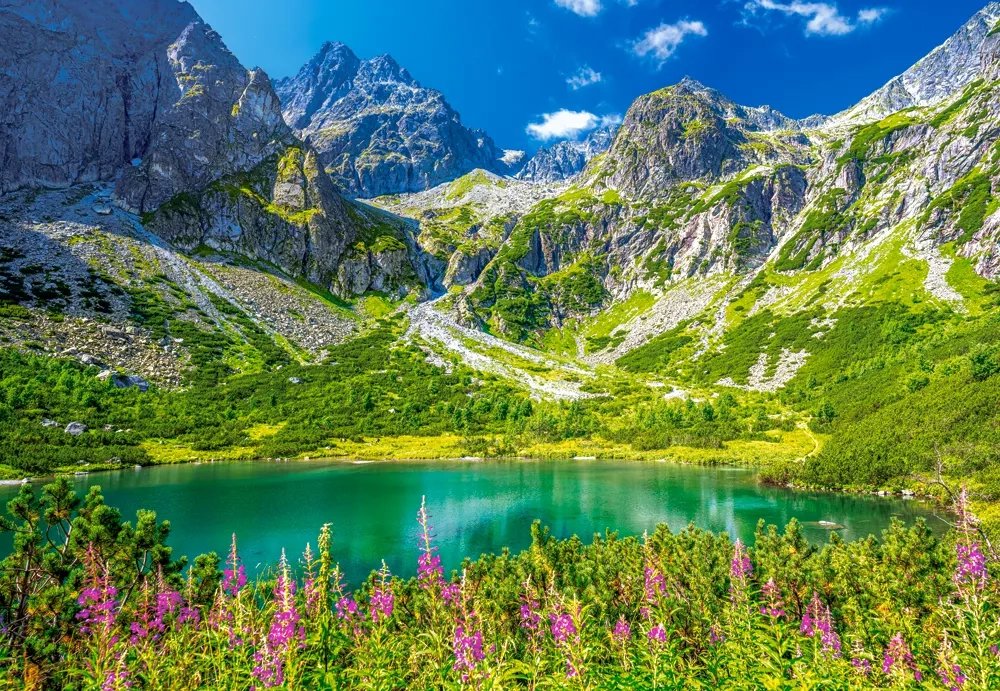 Castorland Zelené pleso, Tatry 1000 dielikov