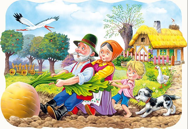 Castorland Rozprávka o repe 30 dielikov