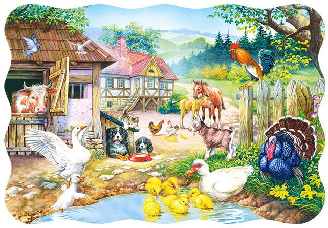 Castorland Farma 30 dielikov