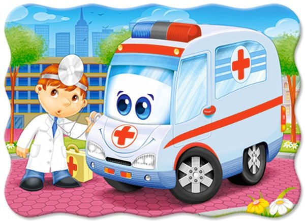 Castorland Sanitka 30 dielikov
