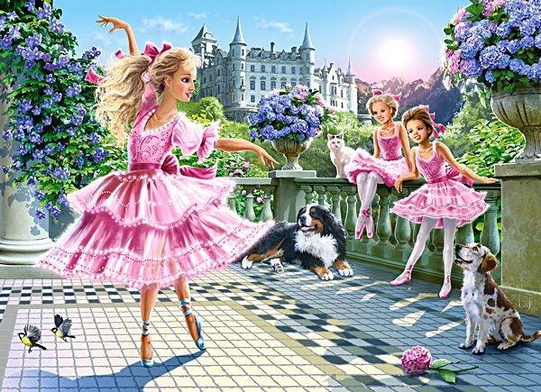 Castorland Baletky 180 dielikov