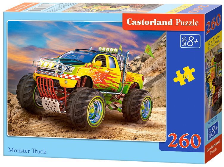 Castorland Monster Truck 260 dielikov