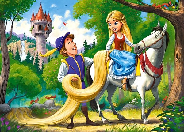 Castorland Locika na projížďce 60 dílků