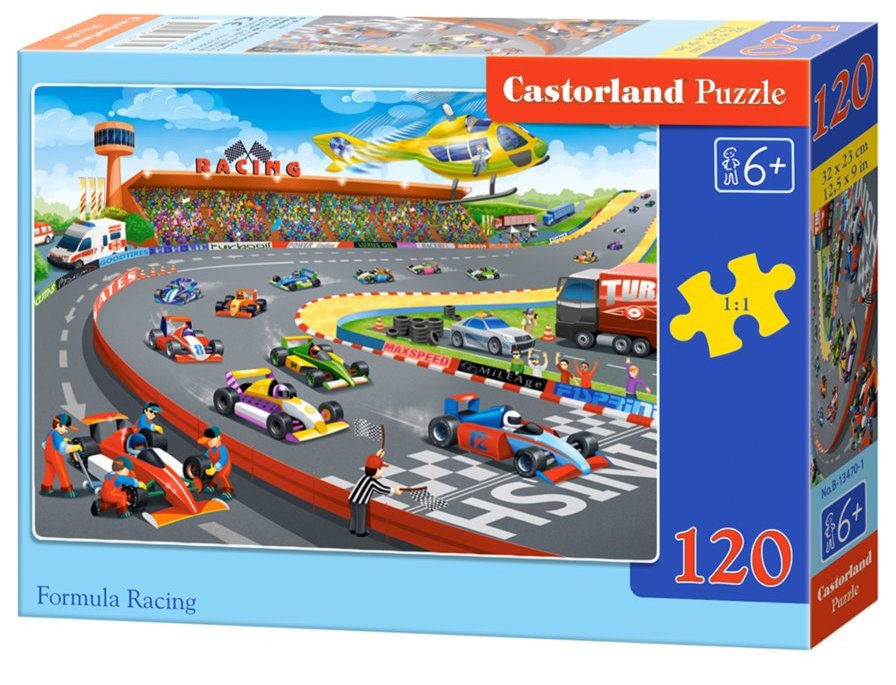 Castorland Závody formulí 120 dílků