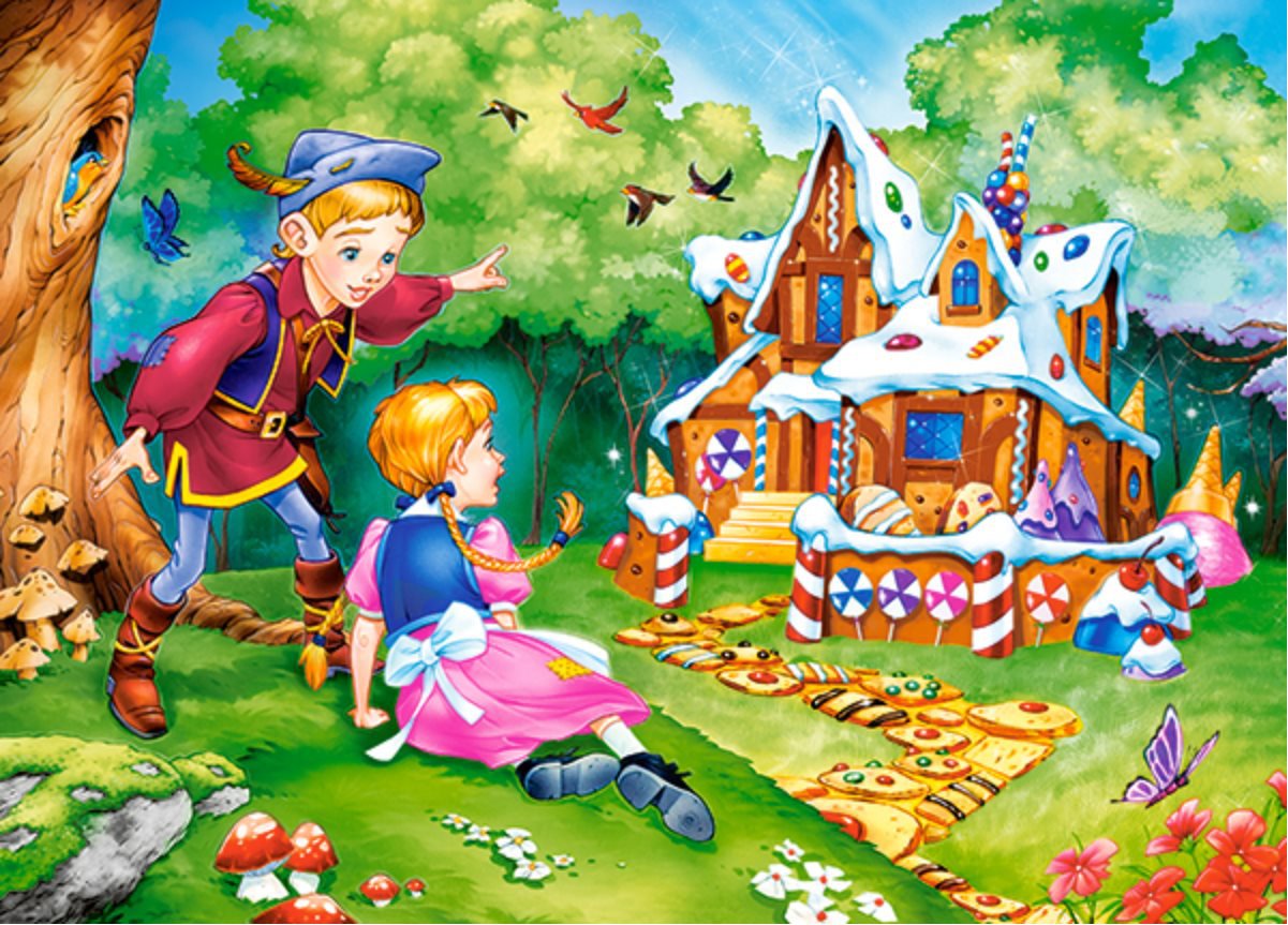 Castorland Janíčko a Marienka 60 dielikov