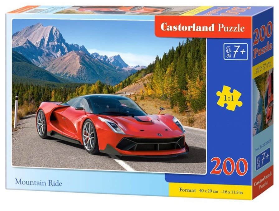 Castorland Horská jazda 200 dielikov
