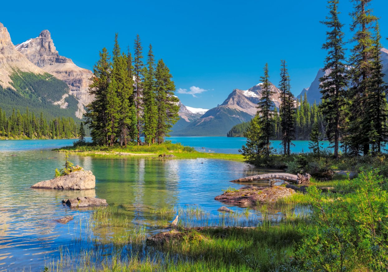 Castorland Jazero Maligne, Kanada 500 dielikov