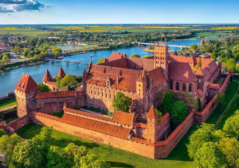 Castorland Hrad Malbork, Poľsko 500 dielikov