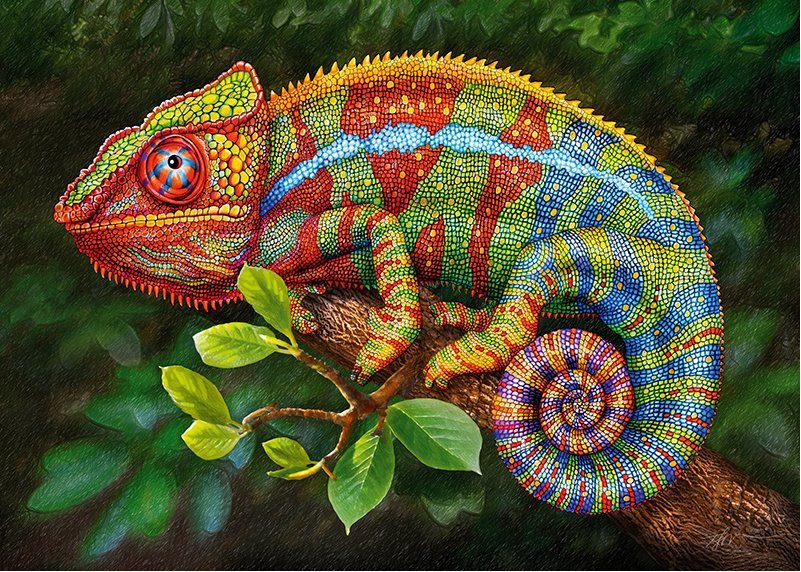 CHERRY PAZZI Chameleón 1000 dielikov