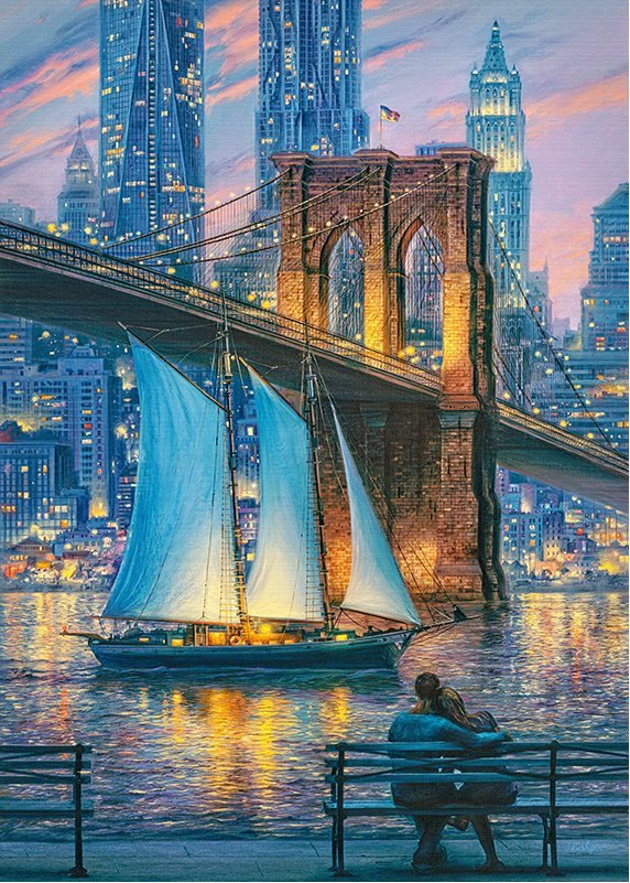 CHERRY PAZZI Sen pre dvoch v New Yorku 1000 dielikov