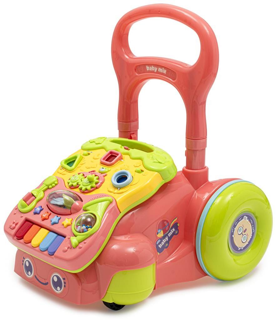 Baby Mix Detská hrajúca chodúľka ružová
