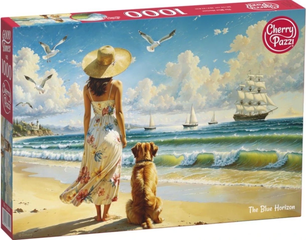 CHERRY PAZZI Modrý horizont 1000 dielikov