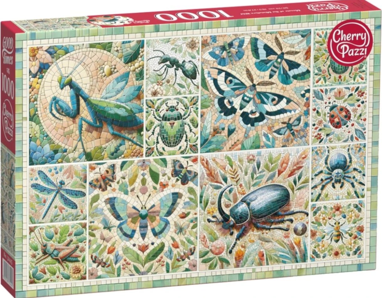 CHERRY PAZZI Mozaika miniatúrnej divočiny 1000 dielikov