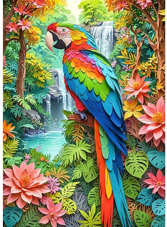 CHERRY PAZZI Zrkadlo farieb 1000 dielikov