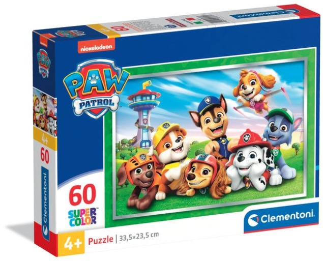 CLEMENTONI Puzzle Labková patrola 60 dielikov