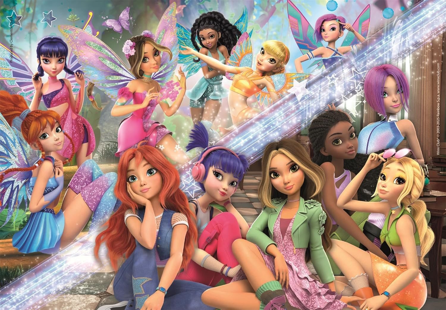 CLEMENTONI Puzzle Winx Club 180 dielikov