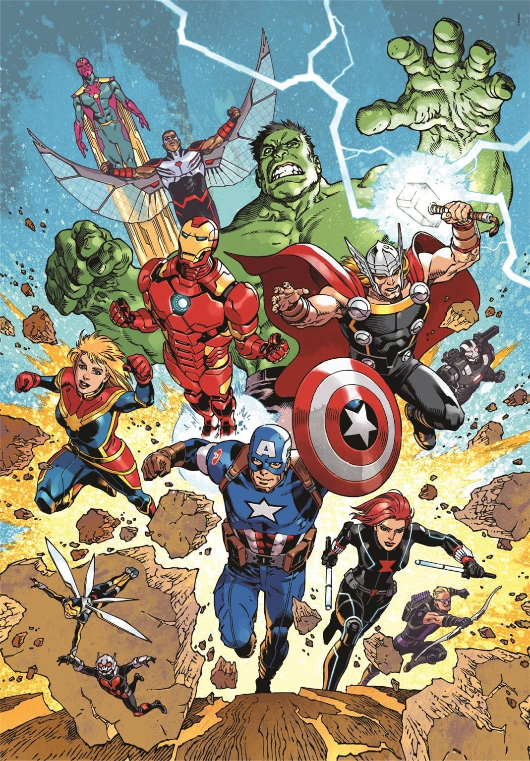 CLEMENTONI Puzzle Avengers 300 dielikov