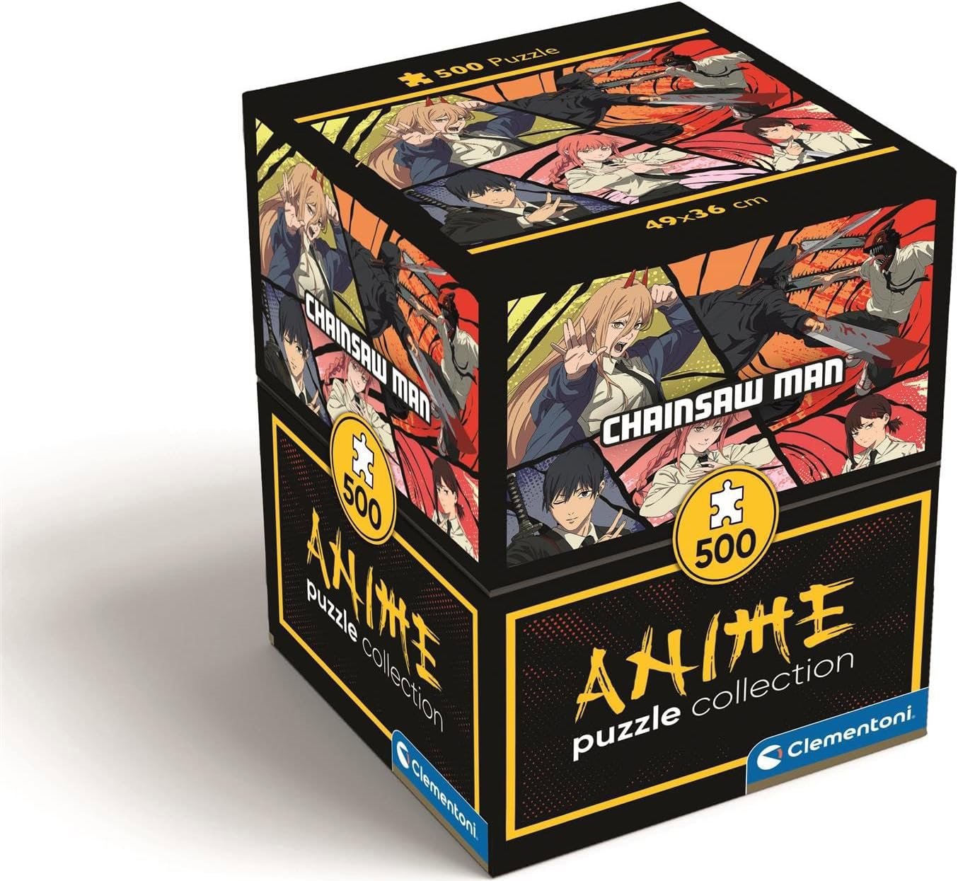 Clementoni Puzzle Gaming Collection: Anime Chainsaw Man II 500 dílků