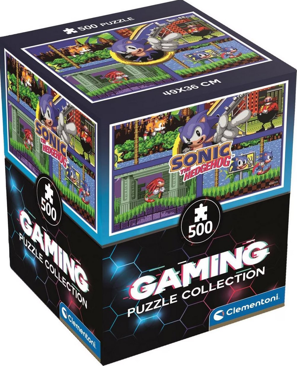 Clementoni Puzzle Gaming Collection: Sonic II 500 dílků