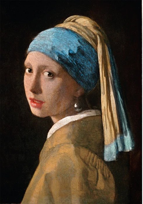 Clementoni Puzzle Museum Collection: Dívka s perlou 1000 dílků