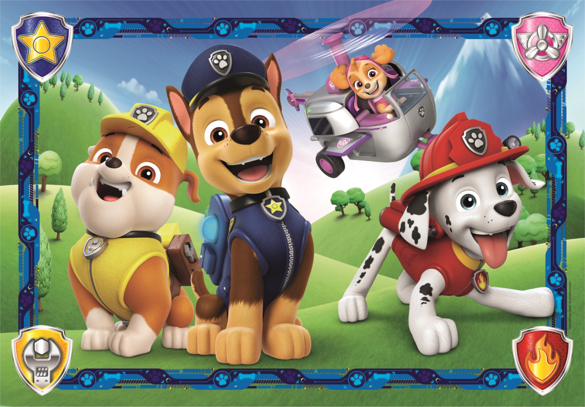 Clementoni Puzzle Tlapková patrola: Přátelé 104 dílků