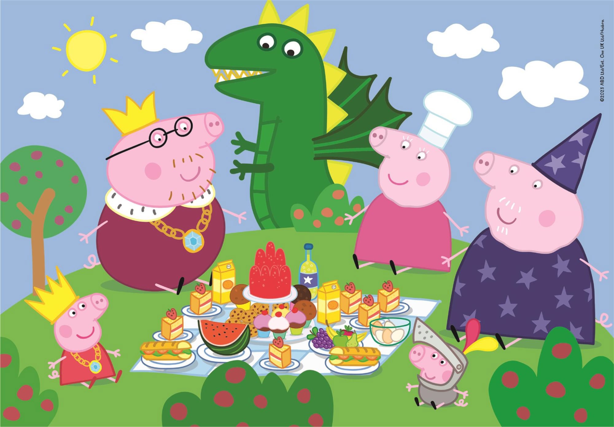 Clementoni Puzzle Prasátko Peppa 60 dílků