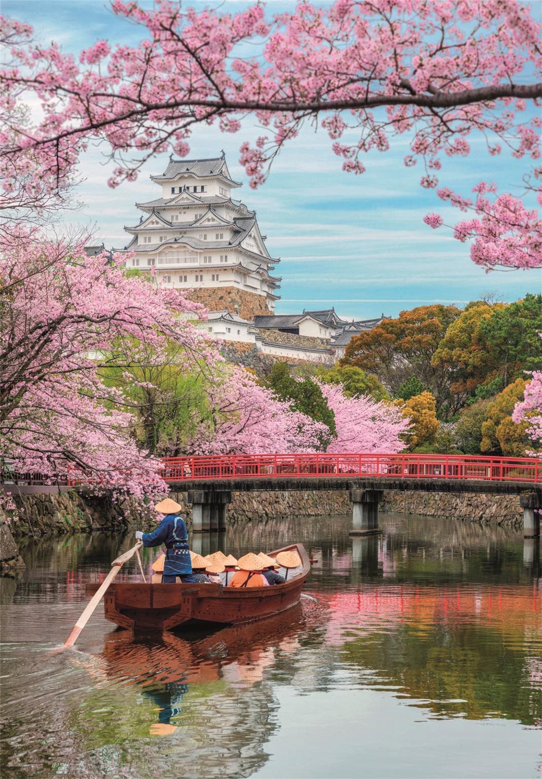 CLEMENTONI Puzzle Hrad Himeji na jar 1000 dielikov