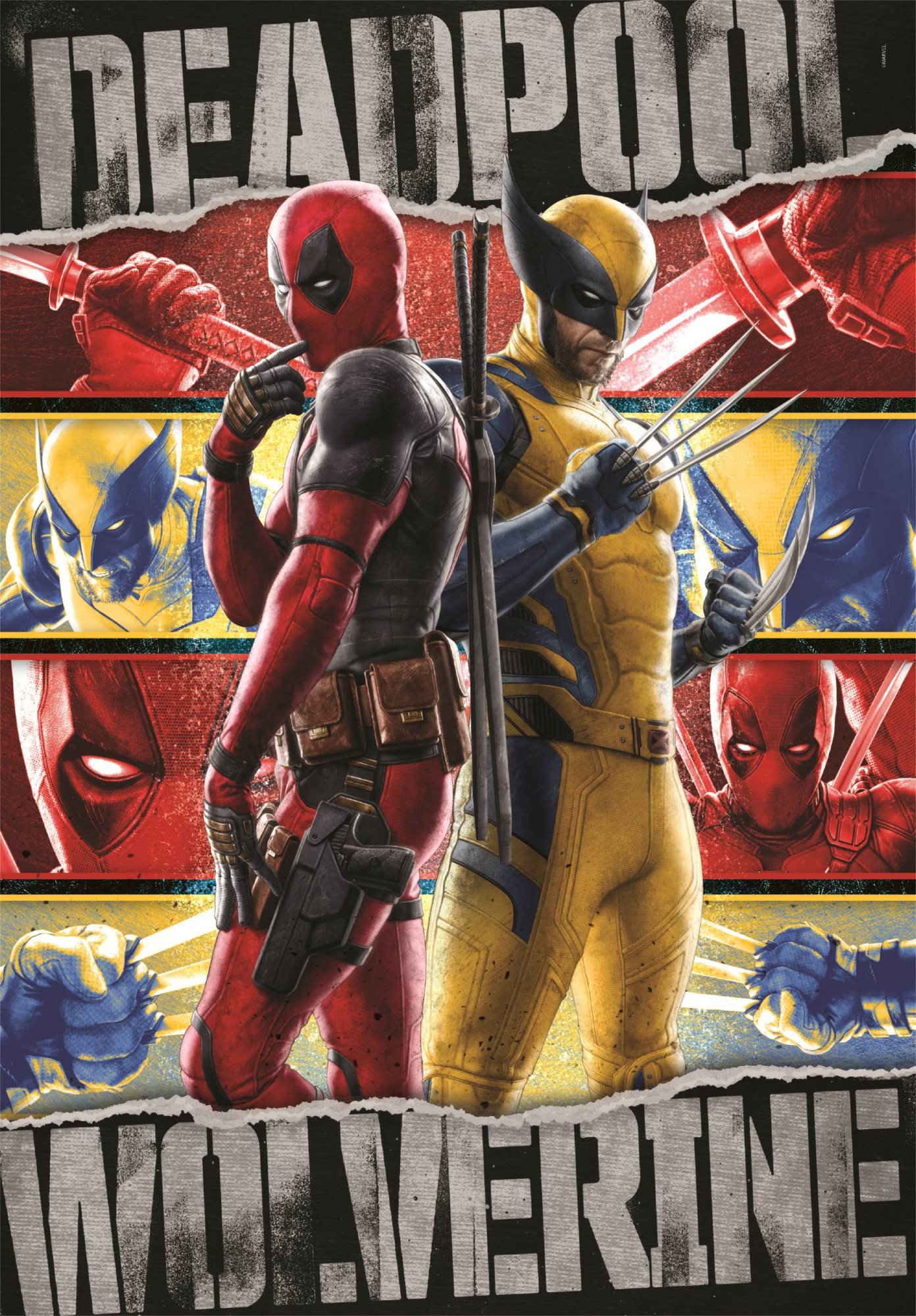 CLEMENTONI Puzzle Marvel: Deadpool & Wolverine 1000 dielikov