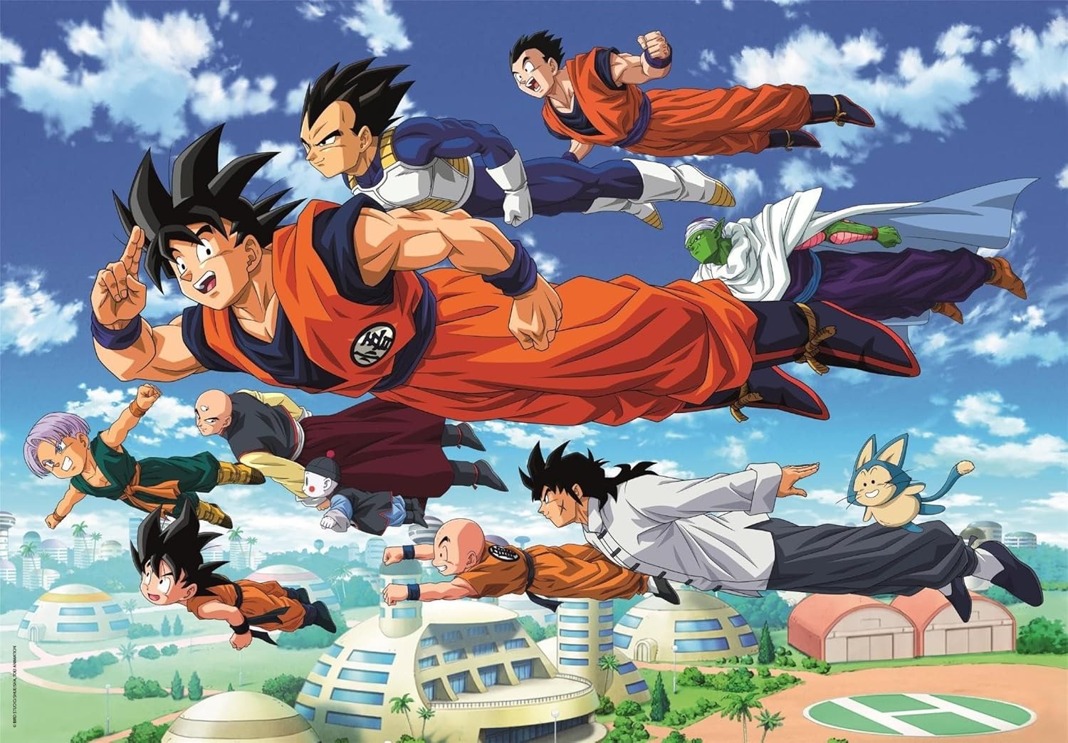 CLEMENTONI Puzzle Dragon Ball: Prelet 1000 dielikov