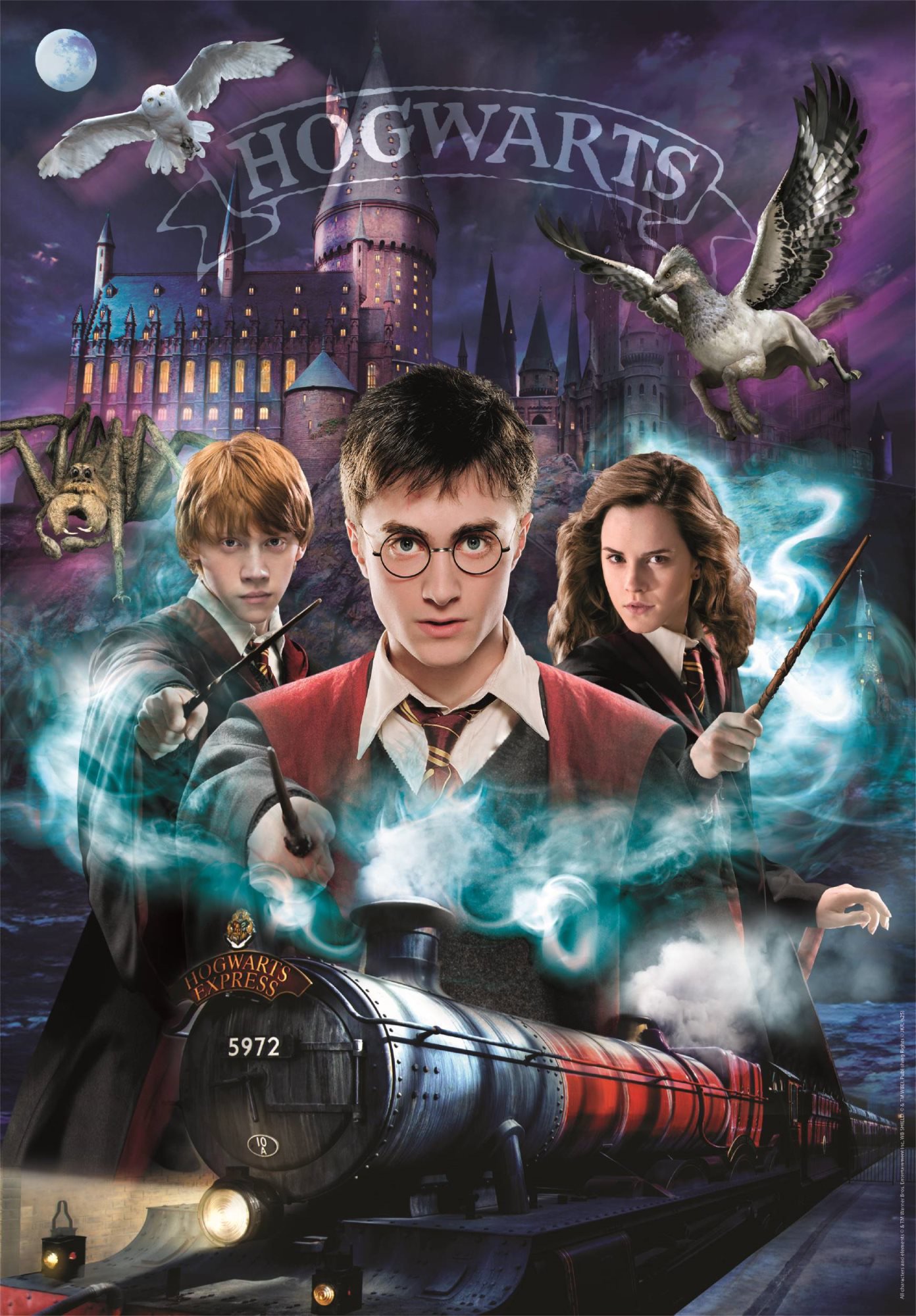 CLEMENTONI Puzzle Harry Potter: Vitajte na Rokforte 1000 dielikov