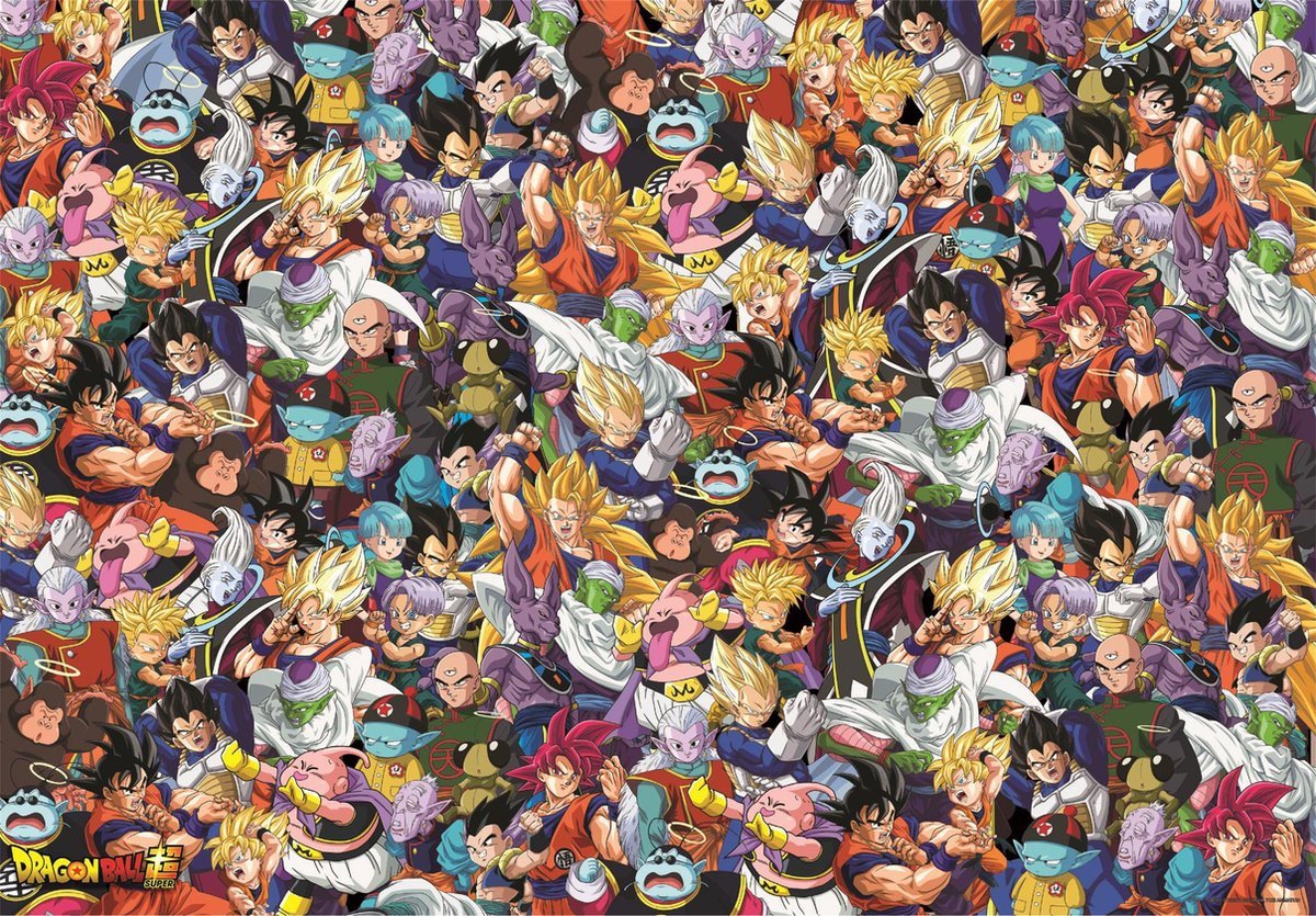 CLEMENTONI Puzzle Impossible: Dragon Ball 1000 dielikov