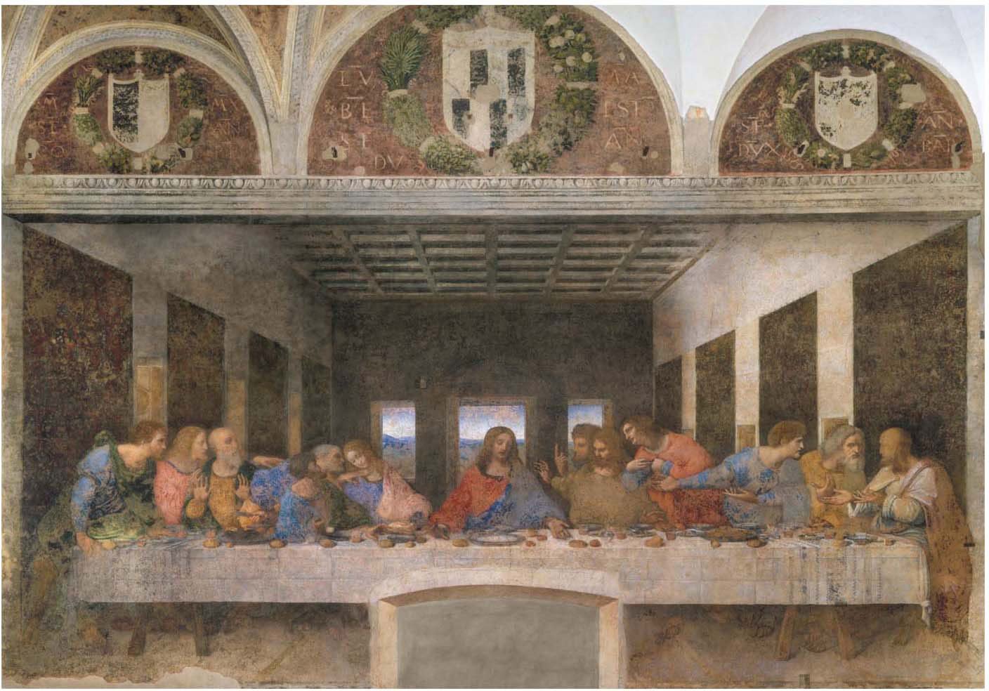 CLEMENTONI Puzzle Museum Collection: Posledná večera 1000 dielikov