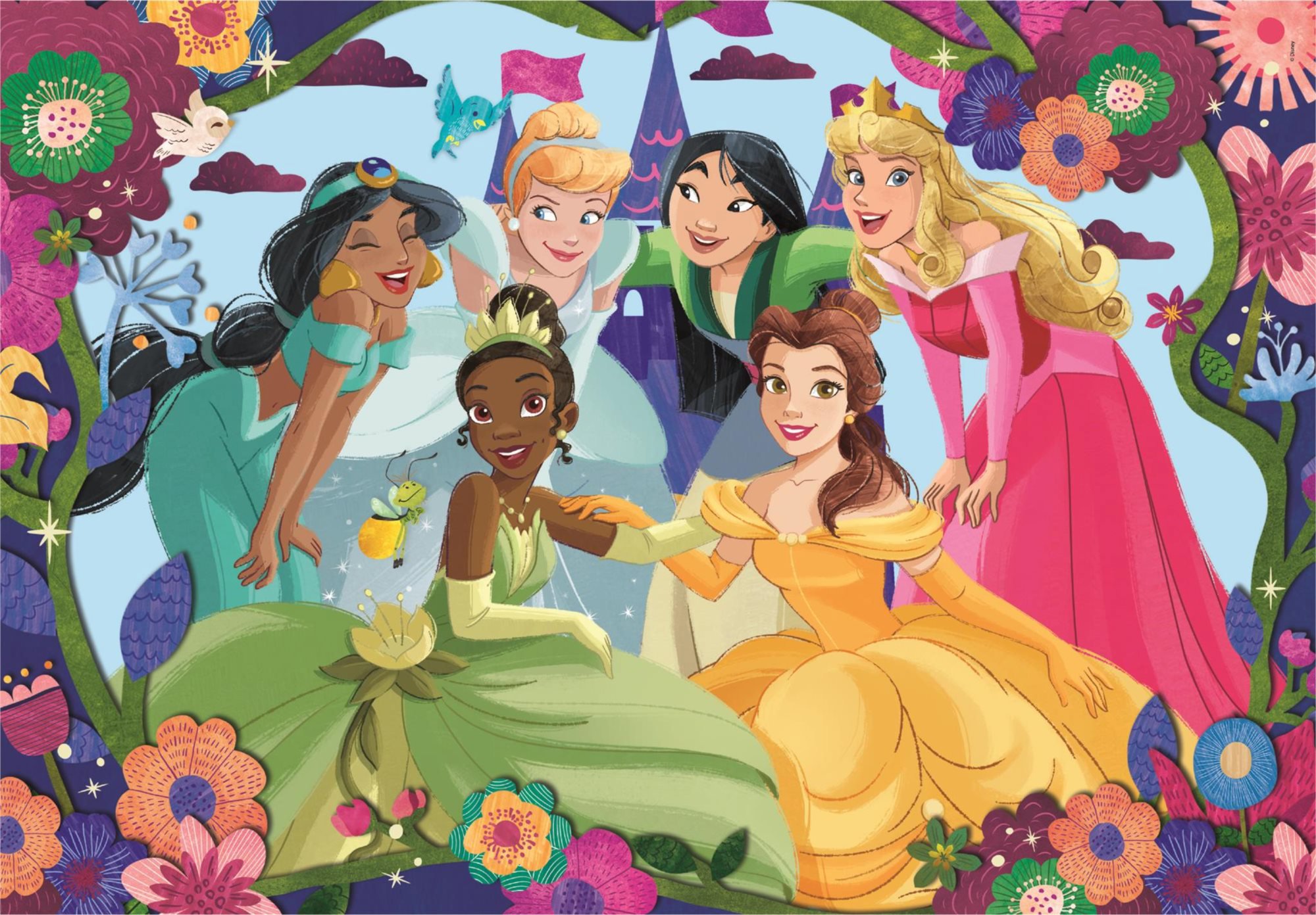 Clementoni Disney princezny 30 dílků