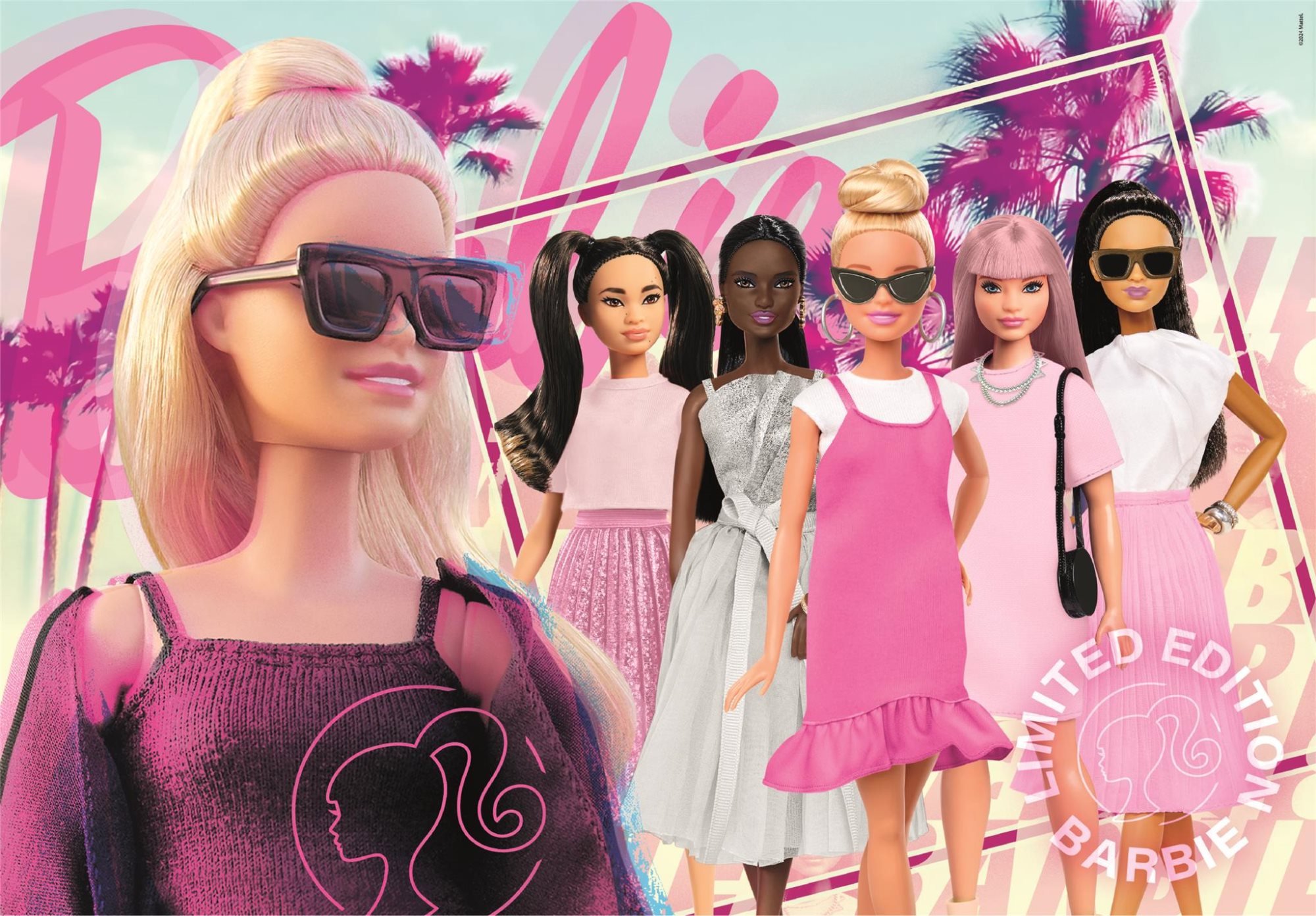 Clementoni Barbie 104 dílků