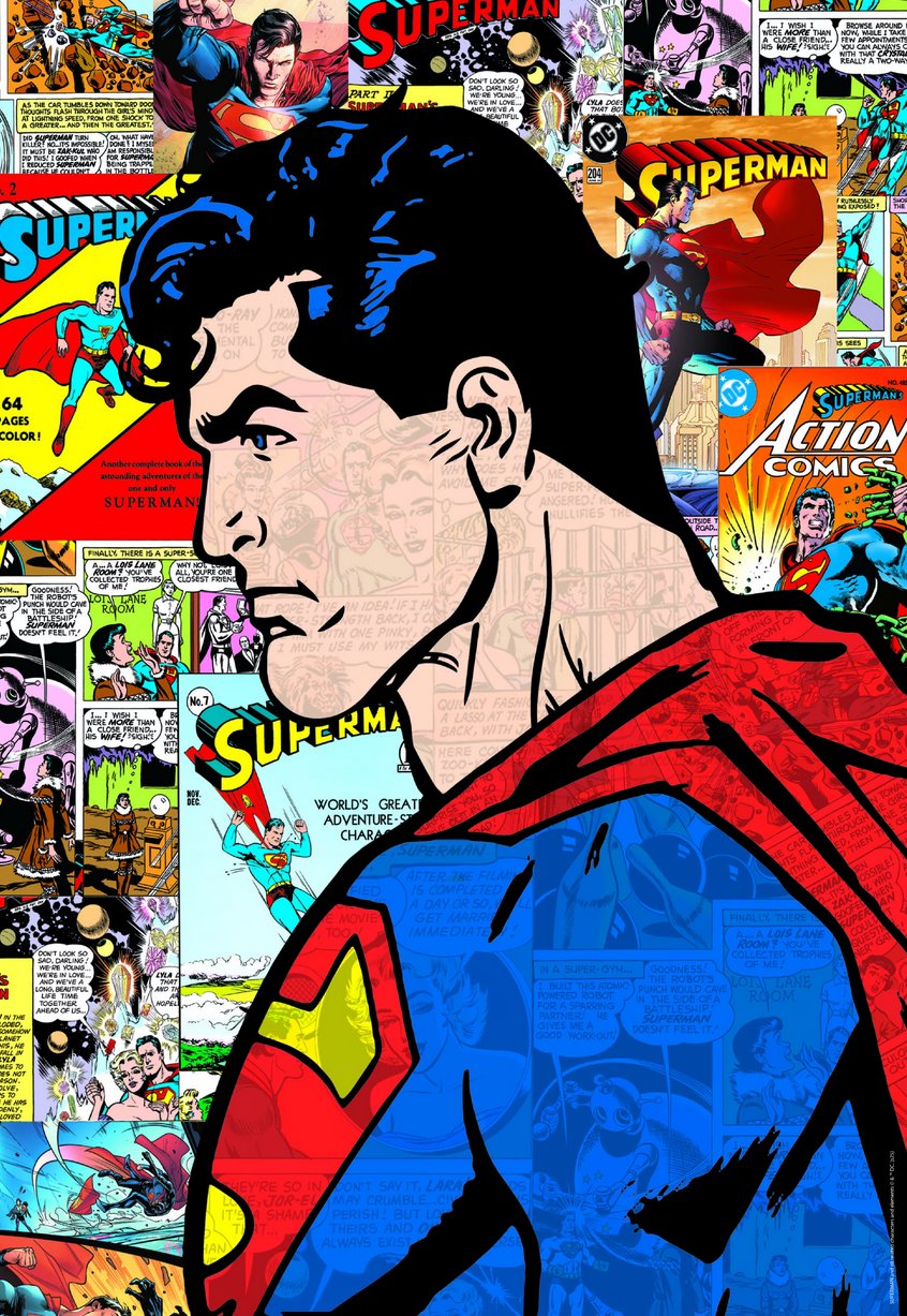 Clementoni Superman: Hrdina 1000 dielikov